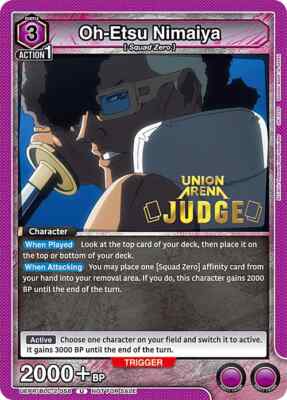 Oh-Etsu Nimaiya Judge Foil - UEPR /BLC-2-058 NM - Union Arena