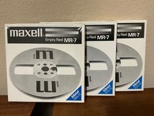 Maxell Empty Reel Mr-7, Metal, 7 Inch, New Only One.