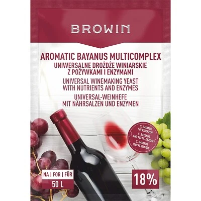 Levure universelle Aromatic Bayanus Multicomplex avec sels nutritifs pour... - Photo 1/4