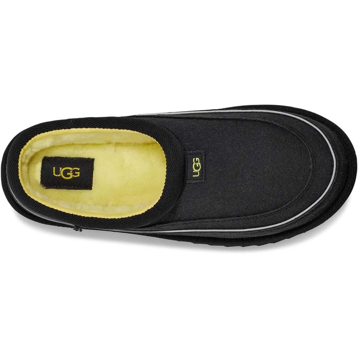 Men\'s UGG Tasman Cali Wave, Black Pearfect. [1136700] UGG Tasman Cali Wave Black / Pearfect Slippers - Men main image 3