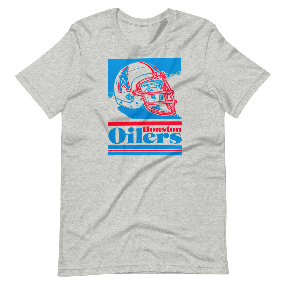 Houston Oilers Football 70s 80s Style Retro Tee Shirt Unisex t