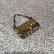 Borsa secchiello catena mamma Fendi motivo oro charm bag Accessori usata Giap...