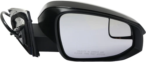 Fits 16-18 TY RAV4 POWER MIRROR PAINT TO MATCH BLACK W/HEAT-SIGNAL-SPOTTER GLA R
