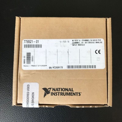 NATIONAL INSTRUMENTS NI 9237 779521-01 Synchronous Bridge Module New