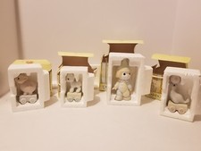 LOT OF 4 PRECIOUS MOMENTS BIRTHDAY SERIES IN THE BOX