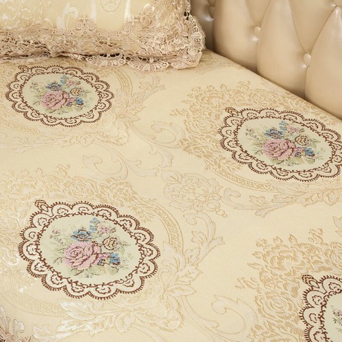 Europe Lace Floral Loveseat Slipcover Sofa Cover 3 Seater Couch Protector Luxury - Picture 9 of 16