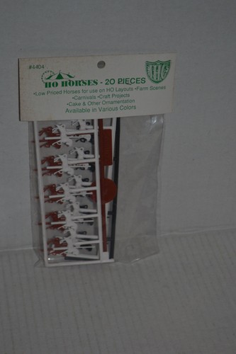 Caballos escala Ho IHC 4404 blanco, negro, marrón 20 piezas en total | Zustand: New