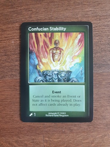 Shadowfist CCG Base Singles - Daedalus Entertainment Inc. - 1995 - Various - Picture 45 of 210