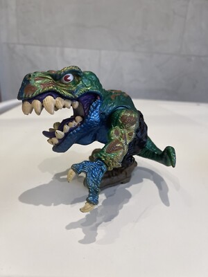 Figurine Street Sharks Extrêmes Dinosaures - Mega T-Bone T-Rex - Mattel 1997 - Vintage