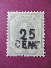 CURACAO 1891 FRANCOBOLLO N. 24 NUOVO MLH VAL. CAT. € 20,00
