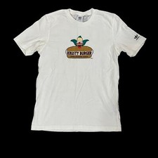 Adidas Krusty Burger The Simpsons Collab Tshirt Adult small