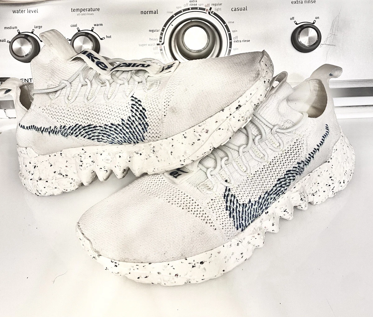 Nike Space Hippie 01‎ \'White Dutch Royal Blue Size 13 DN 0010-100 Used Nike Space Hippie 01 White Dutch Blue for Sale  main image 4