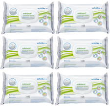 Mikrozid Universal Wipes Fl&auml;chendesinfektion Desinfektion 100 T&uuml;cher 6er Pack