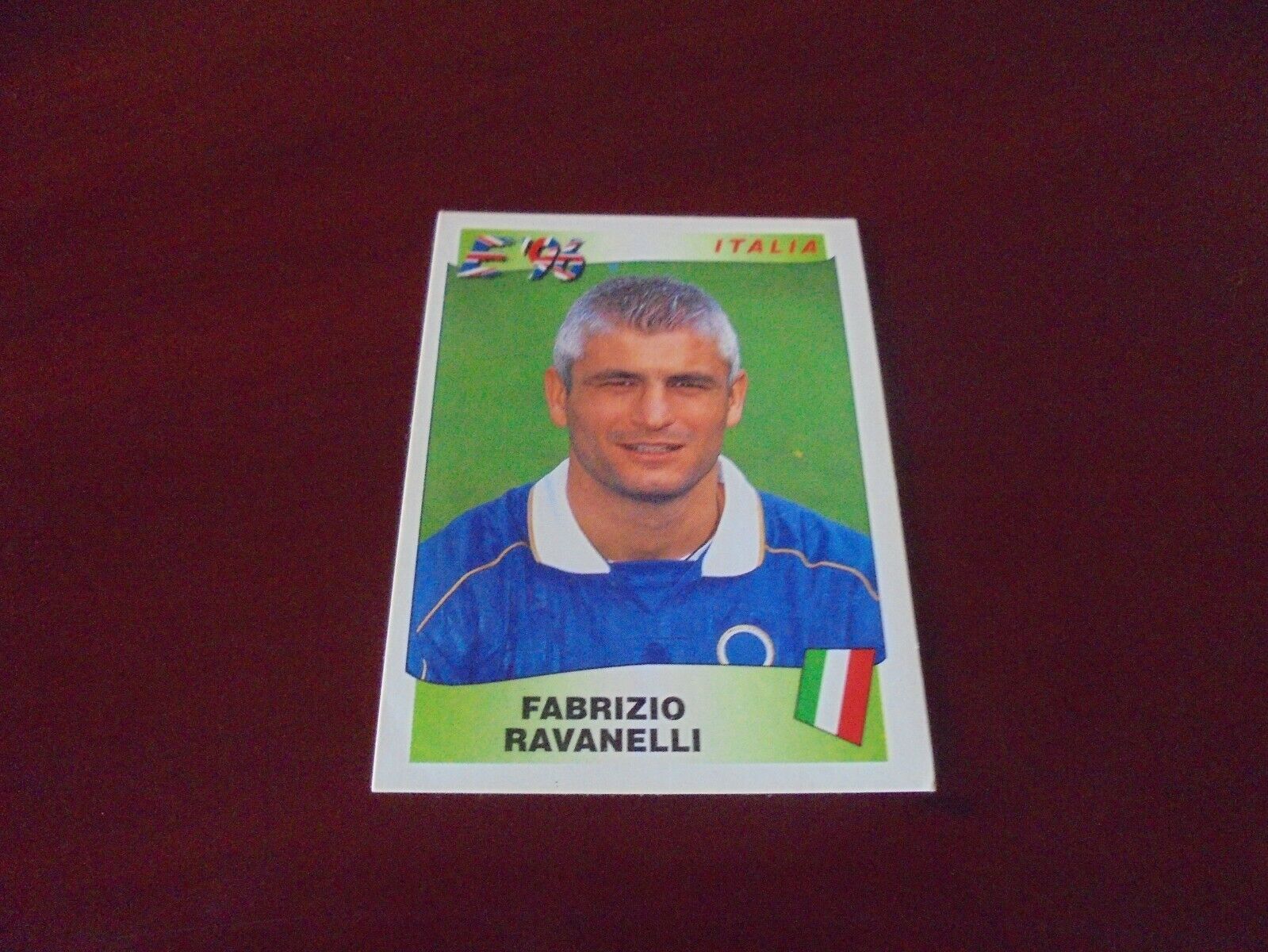 Stickerpedia on X: Fabrizio Ravanelli Italia EURO 1996   / X