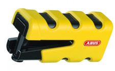 ABUS MOTORCYCLE SLIDING DISC LOCK ANTI THEFT SECURITY 77 SLEDG GRIP YELLOW