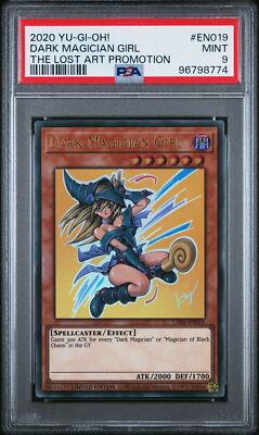遊戯王OCG デュエルモンスターズ DARK MAGICIAN GIRL 2020 1ST ED psa10 For Display - PSA 10 Dark Magician Girl MFC-000 1st Ed