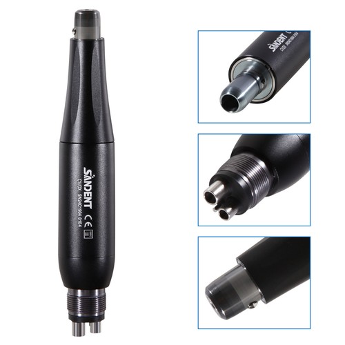 360°Swivel Dental Hygiene Prophy Handpiece Air Motor 2/4 Hole & 4:1 Nose Cone - Picture 9 of 36