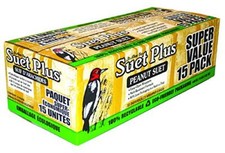 St. Albans Bay Suet Plus Bird Suet Variety Packs 11 oz. Bird Suet Cakes 15 Pack