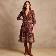 Veronica Beard Swedie Midi Dress Tiered Cotton Poplin Size 12 New with Tags