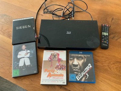 Samsung BD-H6500 | DVD 3D Blu-Ray Player | HDMI USB HD / inkl. FB und 4 DVDs