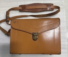 RUKO BUILT Rite Kase Top Grain Cowhide Leather Camera Bag with Strap Vintage