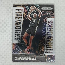 2025 Panini Prizm WNBA Basketball | Dominique Malonga Seattle Storm RC Fireworks
