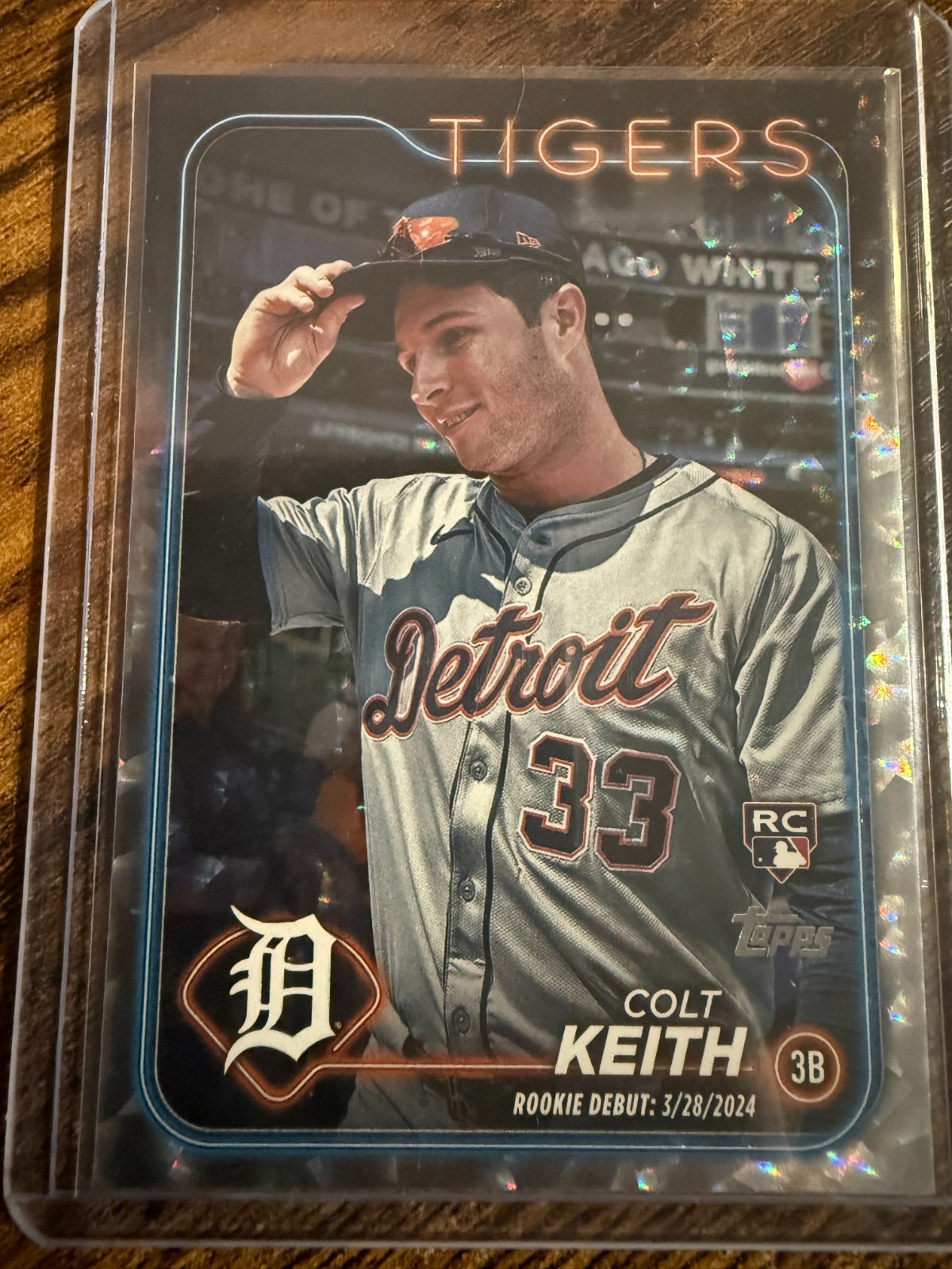 Colt Keith - (RC) 2024 Topps Update - Rookie Debut Silver Foilboard #US-192