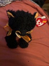 TY BEANIE BABY MOONLIGHT THE BLACK CAT 2005