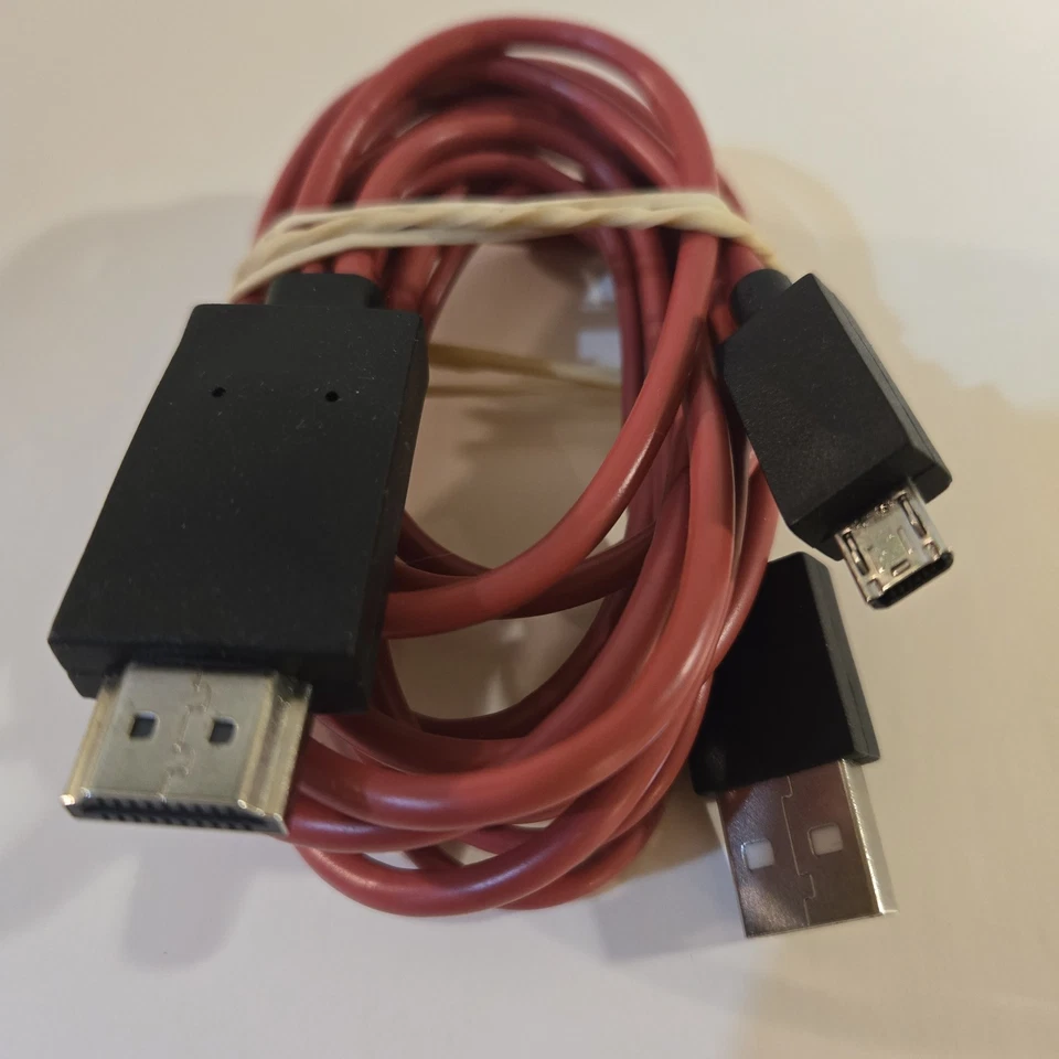 Skivatech HDMI 1080P HDTV Adapter MHL Micro USB Cable Converter for Smartphone - Image 2 of 4