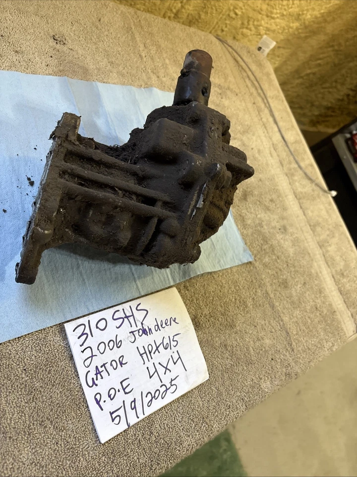 John Deere Gator Hpx 615 2006 caja de cambios trasera carcasa diferencial 310 Foto 4 de 4