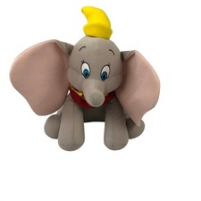 Disney Parks Dumbo Flying Elephant 16" Plush Stuffed Animal Yellow Hat