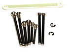 FIts Rustler 2WD BL-2s SCREWS and TOOLS, Hinge Pins Brace Clip 37354-4 — photo 2