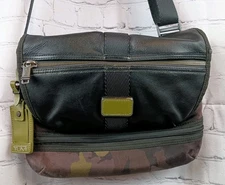 TUMI Alpha Bravo Travis Camo Expandable Crossbody Bag