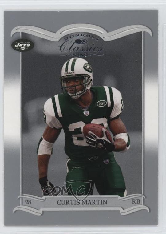 2003 Donruss Classics Sample Curtis Martin #67 HOF 0q3
