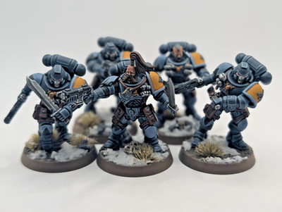 Warhammer 40k Space Wolves Reiver Squad Well Painted Space Marines GW 40k