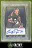 Pat LaFontaine Auto 2024 Leaf Metal Hockey Legends 9/10 Crystal Silver #BA-PL1