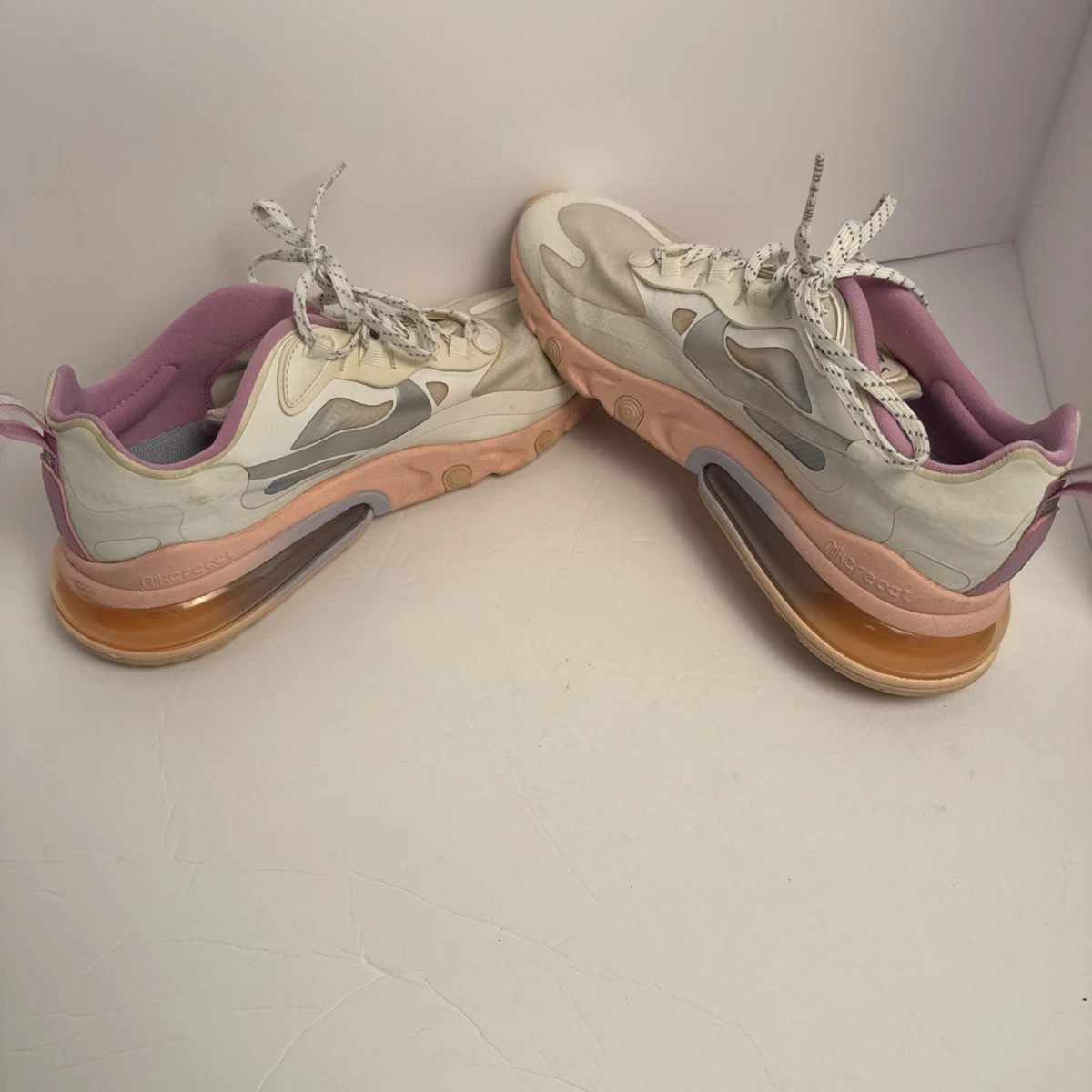 Nike Air Max 270 React Washed Coral W for sale | eBay display picture 1