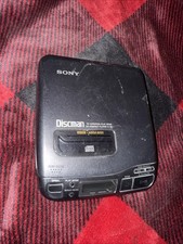 SONY DISCMAN CD COMPACT PLAYER D-34 JCC22 WTF37