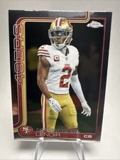 2025 Topps Chrome Football- Deommodore Lenoir #269 - San Francisco 49rs