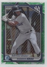 2024 Bowman Chrome Prospects Lunar Glow Refractor Roderick Arias #BCP-100 03wo