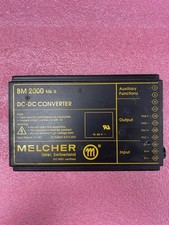 MELCHER BM 2000 MK II DC-DC CONVERTER USTER SWITZERLAND BM2320-7