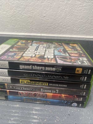 Lot Of 6 Xbox/Xbox 360 Games
