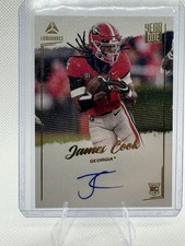 Panini Luminance Rookie Autograph James Cook Georgia Bulldogs Year One #YSR-JCO