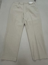 Uniqlo Smart Ankle Pants Women's XL Beige Straight Career Office Minimalist