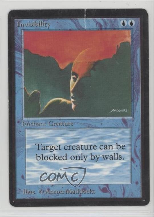 Invisibility Magic: Limited Edition Beta 1993