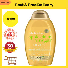 OGX Apple Cider Vinegar Clarifying Shampoo for Oily and Greasy Hair, 385 ml