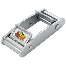 Strapworks Twocam Metal Cam Double-Sided No-Sew Webbing Buckle   1 Inch   2 Pack