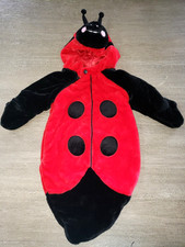 Ladybug girls red black Plush Halloween costume size 3/6 month 1 pc so cute Mom