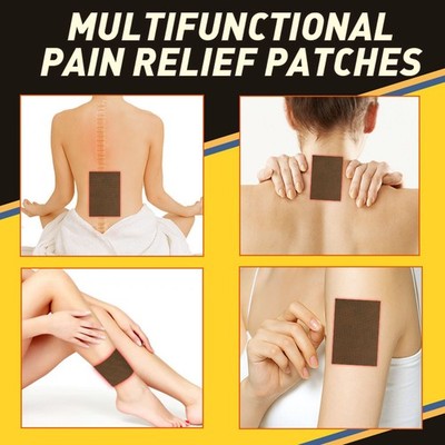 40x Cordyceps Patches Self Heating Long Lasting Herbal Quick Relief Cordycep SET