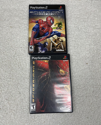 Spiderman Playstation 2 PS2 Complete 2 Friend or Foe Lot of 2